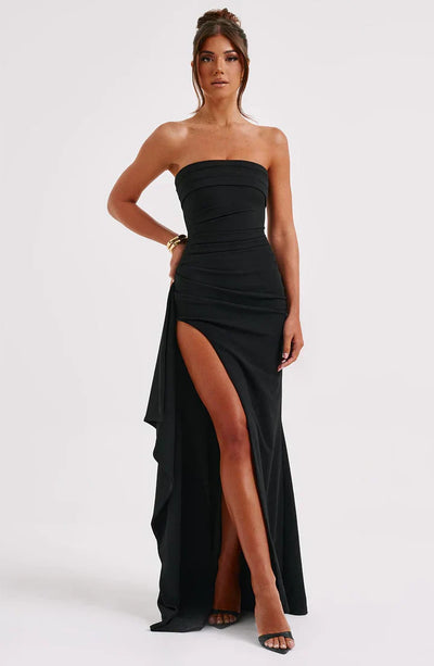 Stacy | Off the Shoulder Long Dress