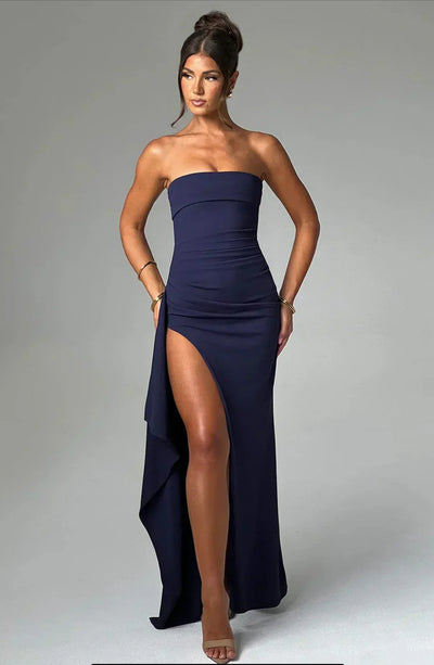 Stacy | Off the Shoulder Long Dress