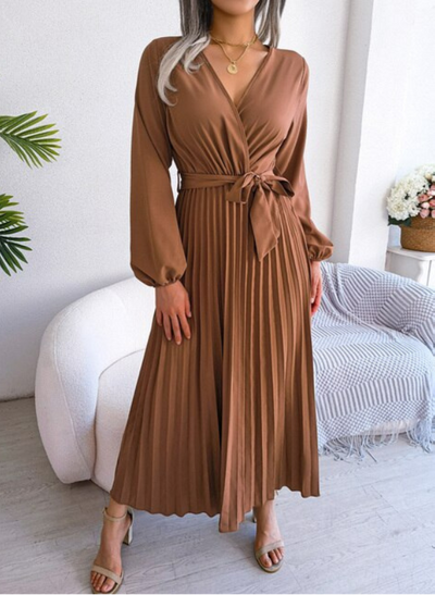 Naomi | Pleated Christmas Dress