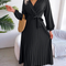 Naomi | Pleated Christmas Dress