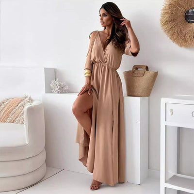 Sienna | Elegant dress with a side slit
