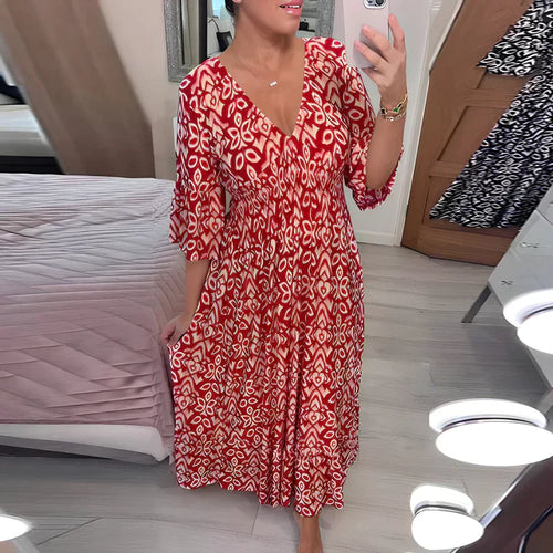 Frieda | Airy V-neck summer dress