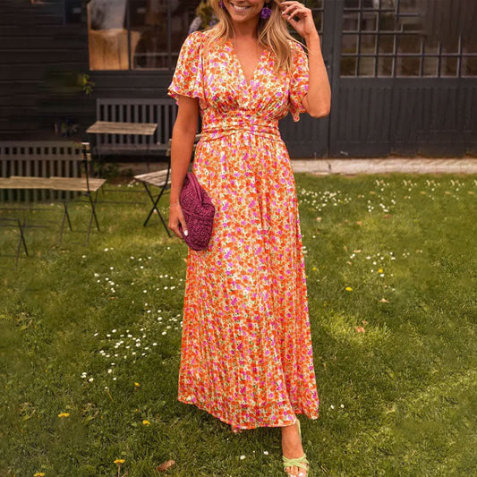 Romy | V-neck summer dress