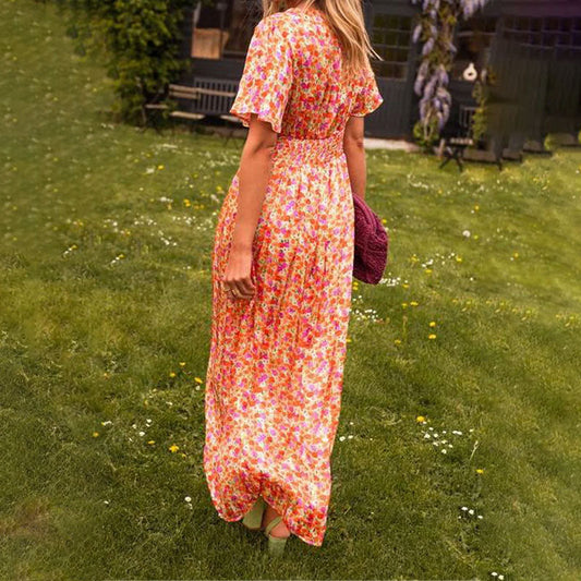 Romy | V-neck summer dress