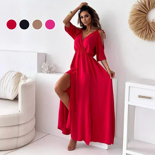 Sienna | Elegant dress with a side slit
