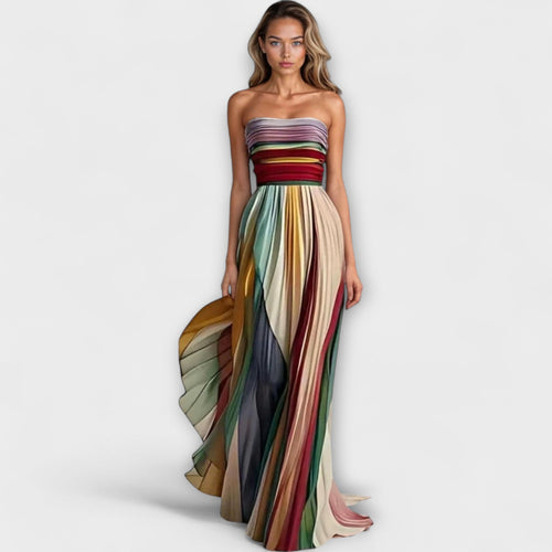 Flora | Colorful sleeveless dress